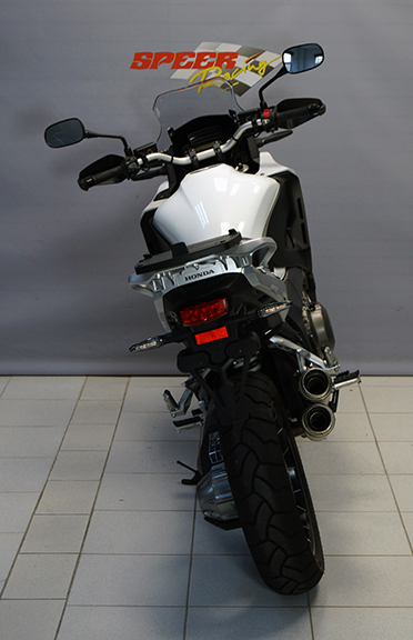 Bodis uitlaat Honda VFR1200 X Crosstourer 2012-2015 GPC-X2 RVS zwart