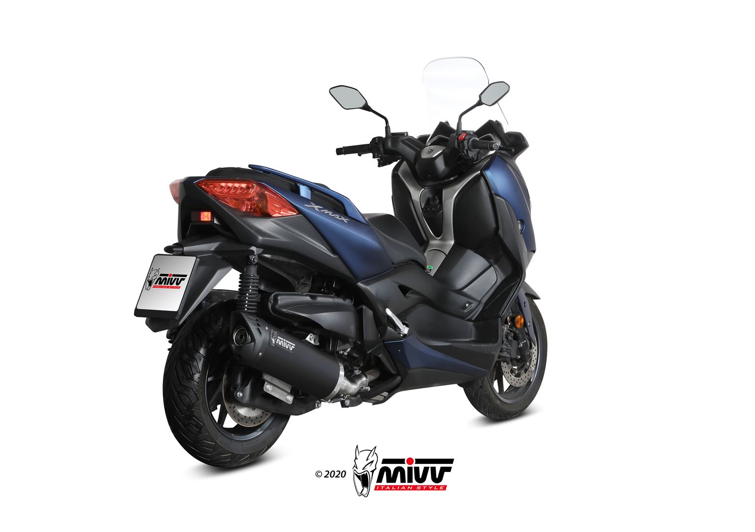 MIVV Mover Slip On uitlaat Yamaha X-max 400 (2017-2021) BI-1151624 2