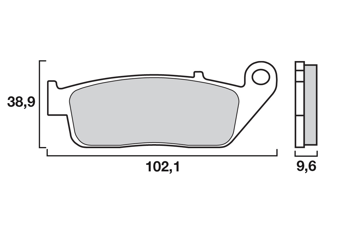 Brembo remblokken