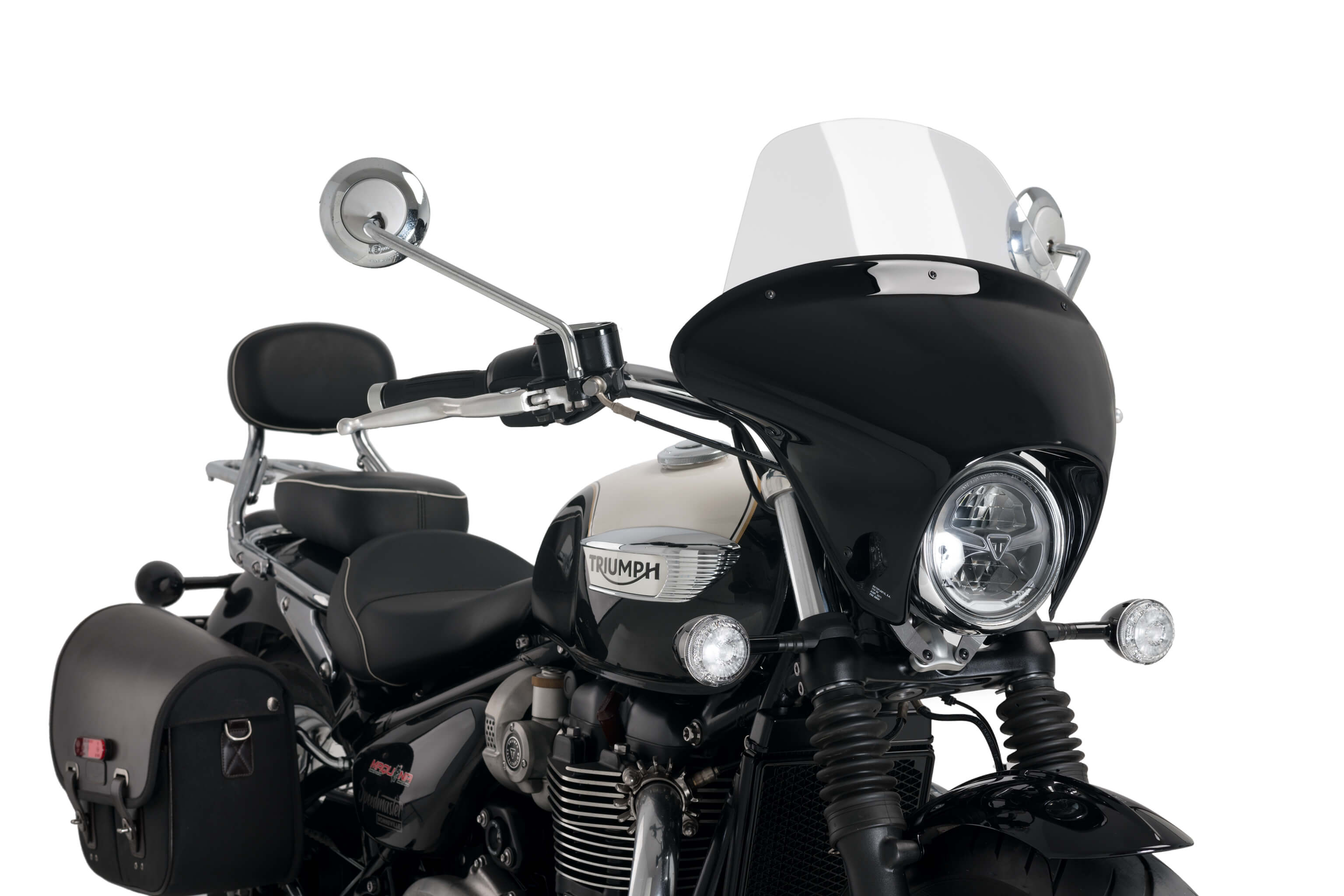 Puig Batwing SML Touring windscherm Triumph Bonneville Speedmaster 1200 (2018-)