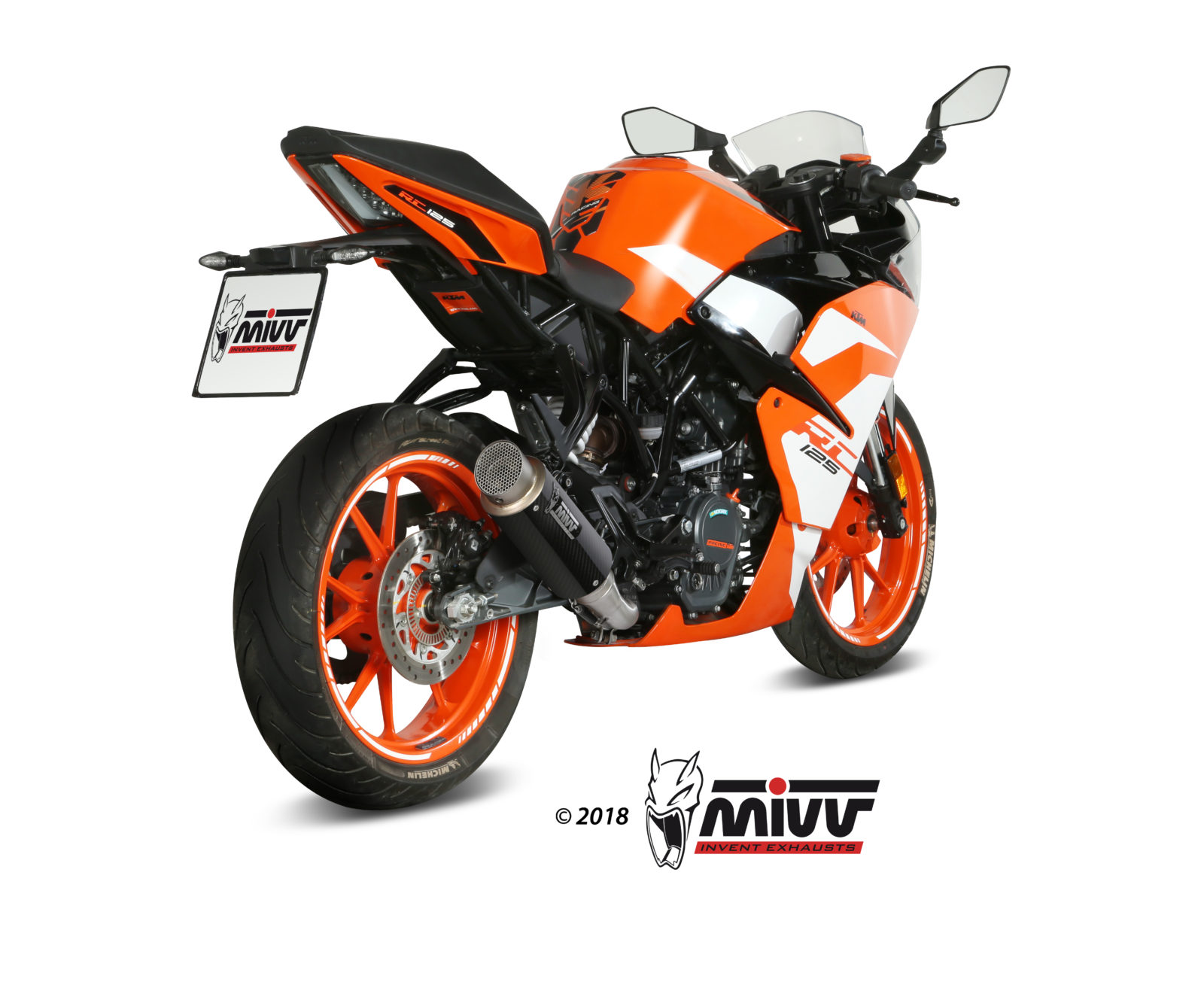 MIVV GP Pro Slip On uitlaat KTM 125 / 390 Duke / RC (2017-2020) BI-1088592001 7