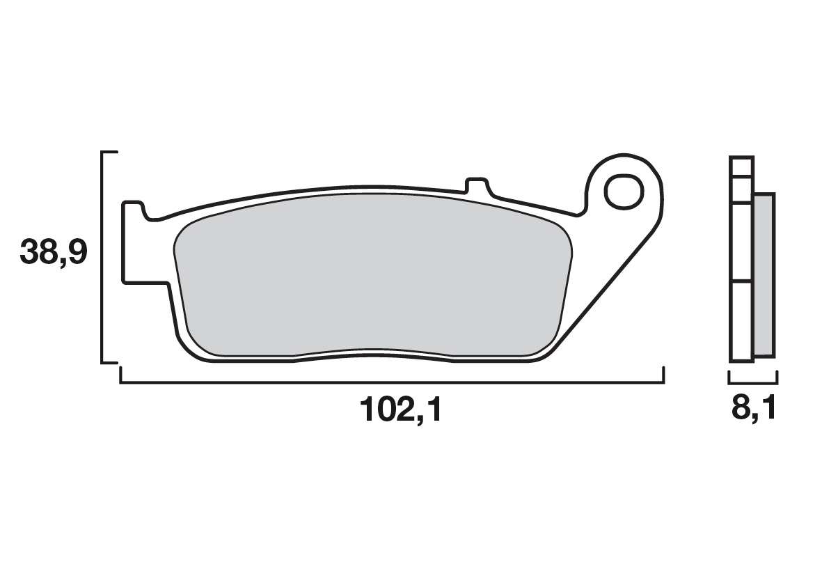 Brembo remblokken