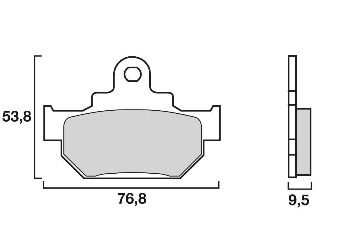 Brembo remblokken