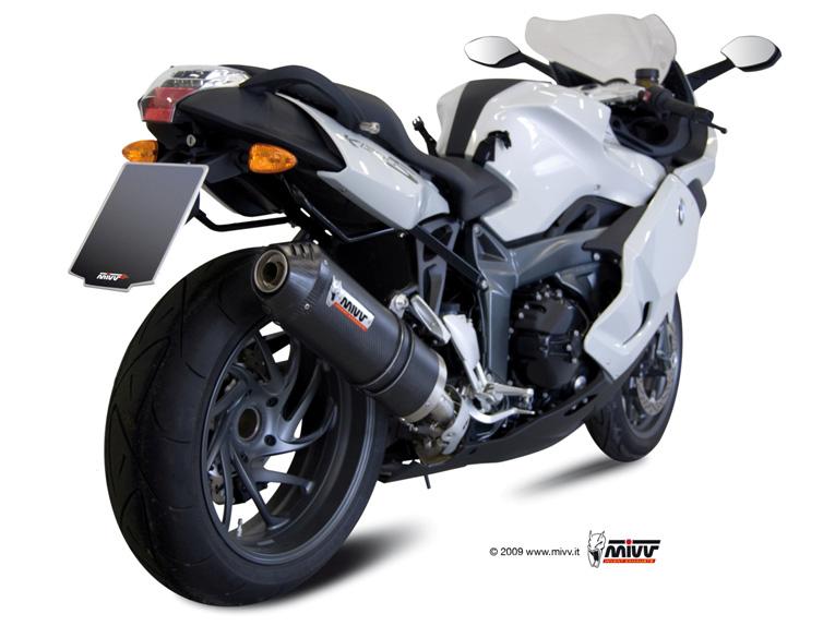 MIVV Oval Slip On uitlaat BMW K1300 R / S (2009-2016) BI-1088540001 4