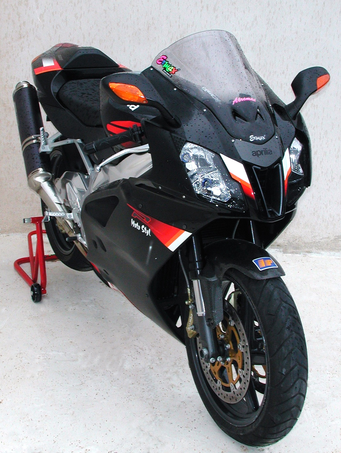 Ermax Aeromax windscherm Aprilia RSV1000 / R / Factory (2004-2010) E070803027