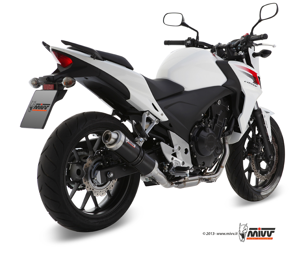 MIVV GP Slip On uitlaat Honda CB500 F/X / CBR500R (2013-2018) BI-1089572001 3