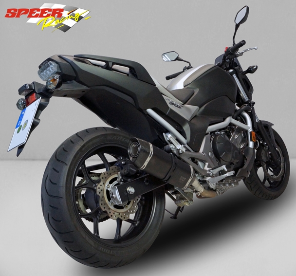 Bodis uitlaat Honda NC750 X / S vanaf 2016 P-Tec IIN