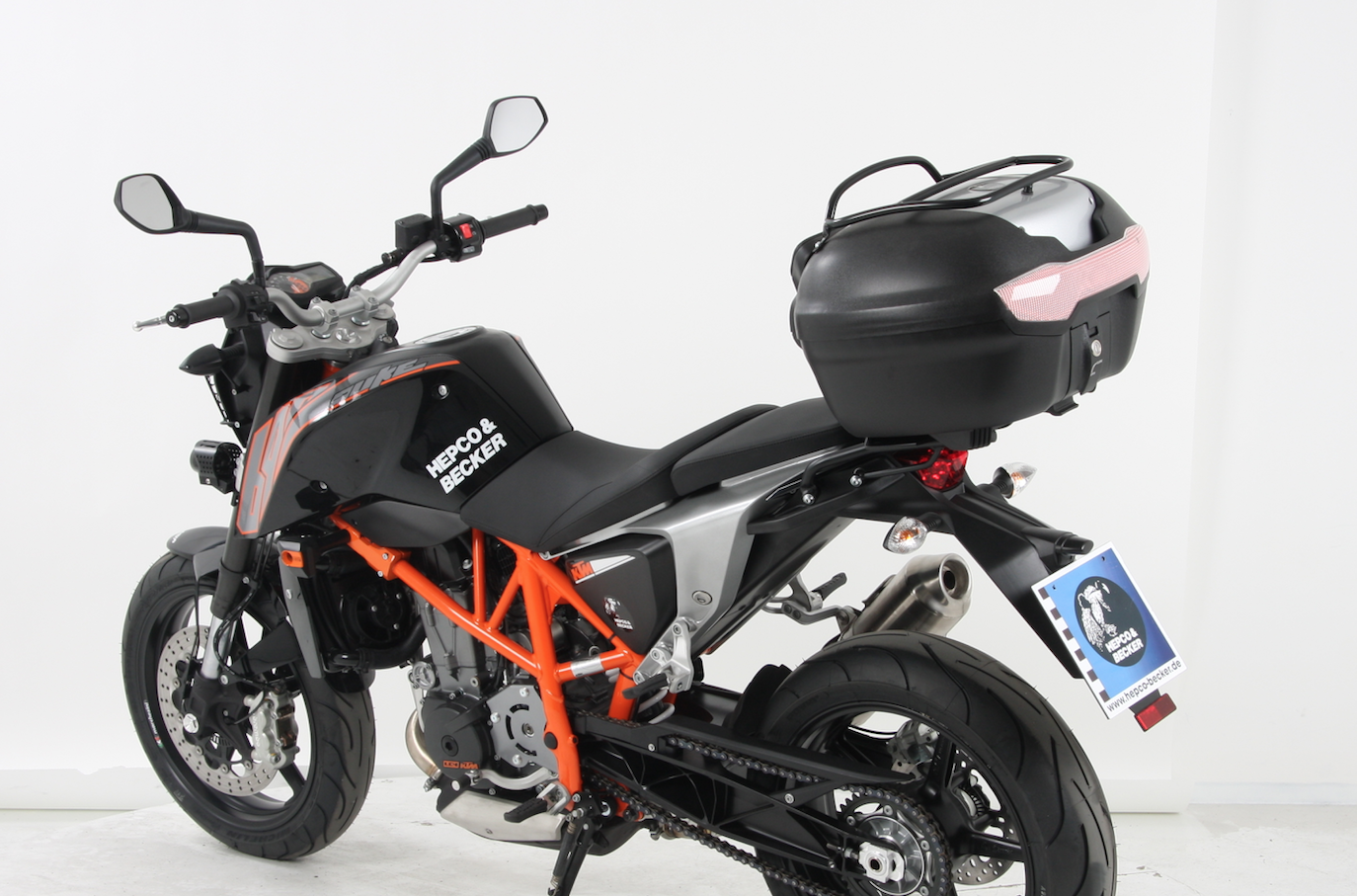 Hepco en Becker rek topkoffer KTM 690 Duke /R vanaf 2012 Alurack