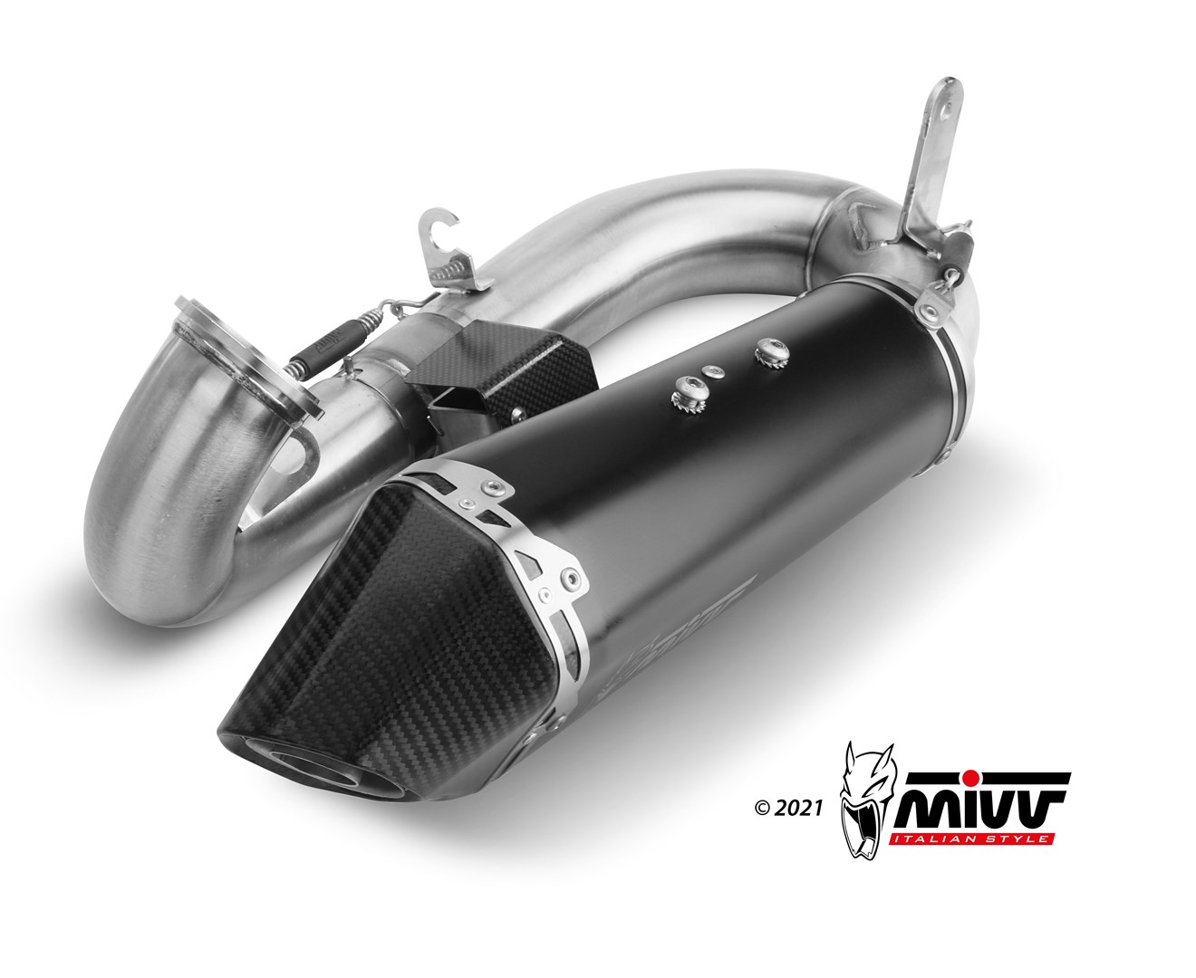 MIVV Delta Race Slip On uitlaat Ducati Panigale / Streetfighter V2 (2020-2024) BI-1114504 1