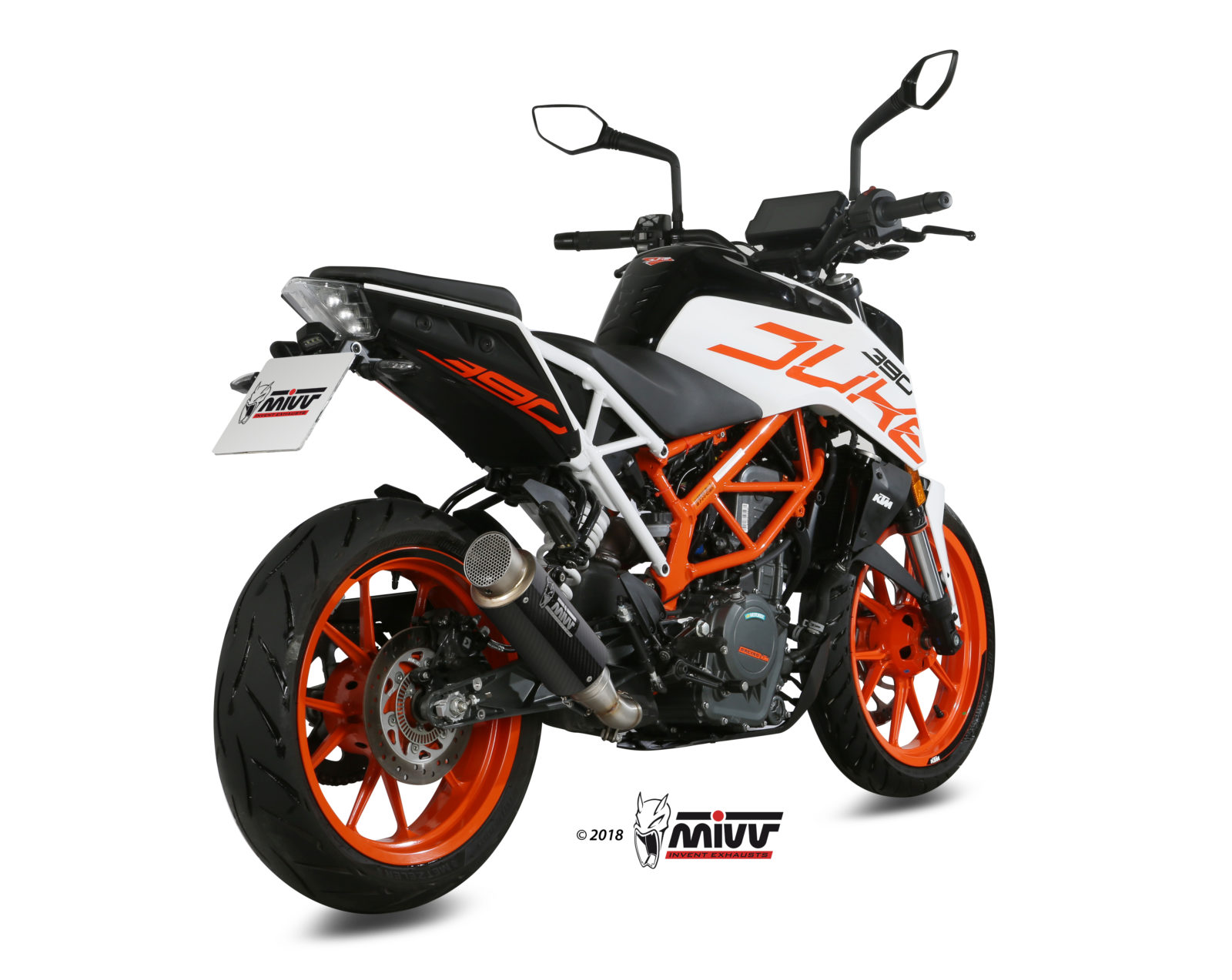 MIVV GP Pro Slip On uitlaat KTM 125 / 390 Duke / RC (2017-2020) BI-1088592001 6