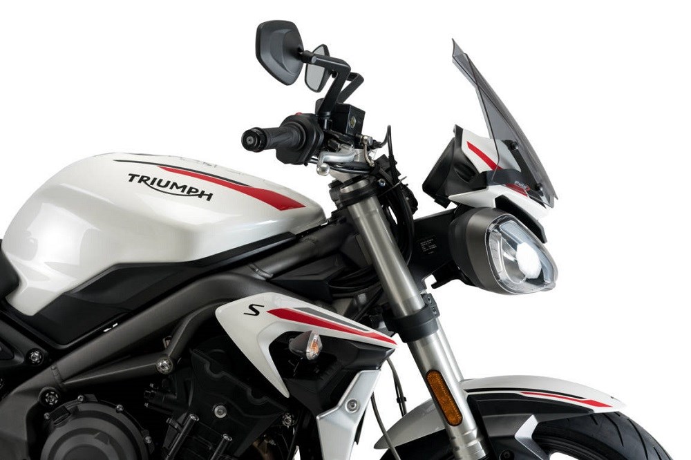 Puig windscherm Triumph Street Triple 765 S / R / RS 2017-2022