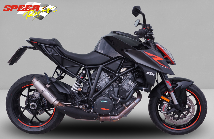 Bodis uitlaat KTM 1290 Superduke R/GT 2016-2019 titanium GP1-RSN