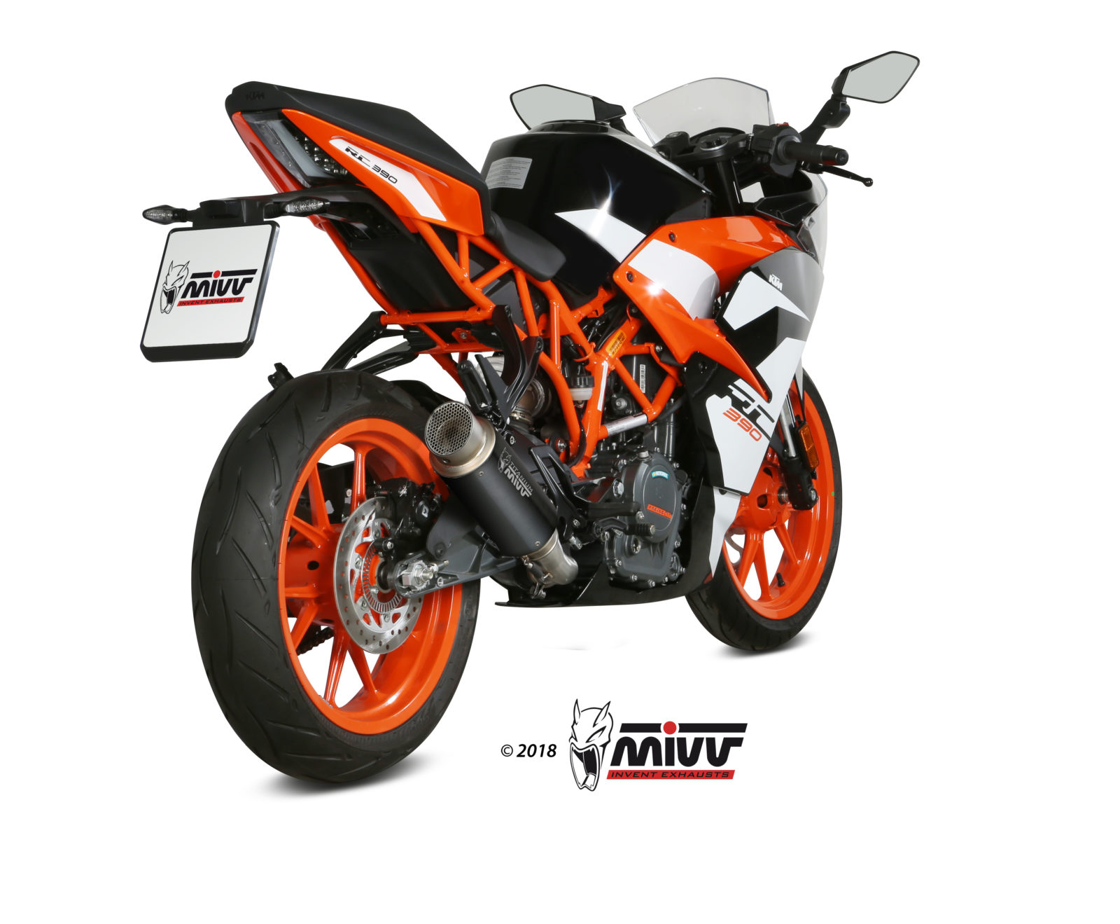 MIVV GP Pro Slip On uitlaat KTM 125 / 390 Duke / RC (2017-2020) BI-1089385001 8