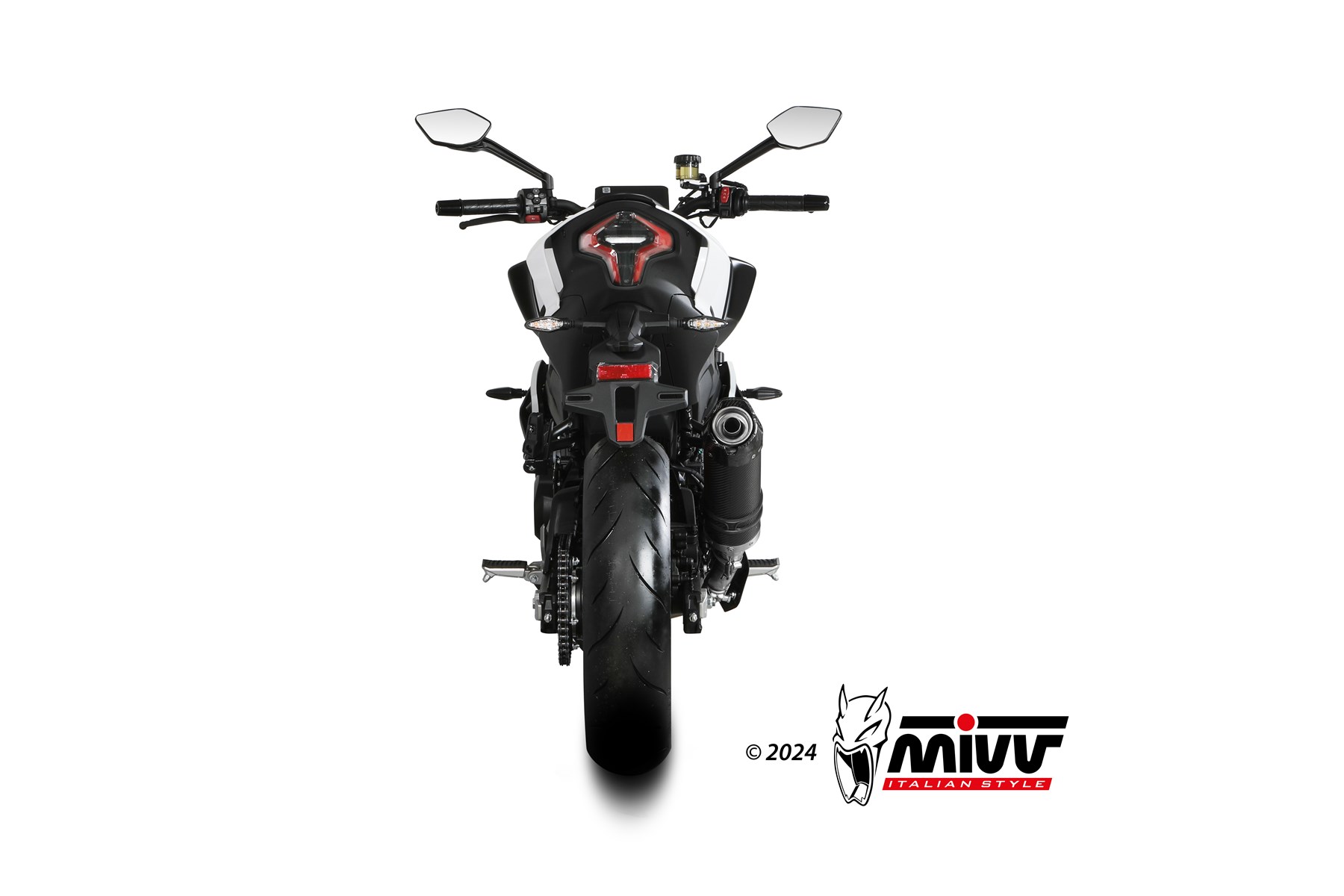 MIVV GP Slip On uitlaat CFmoto 450NK (2024-) BI-1129287001 3