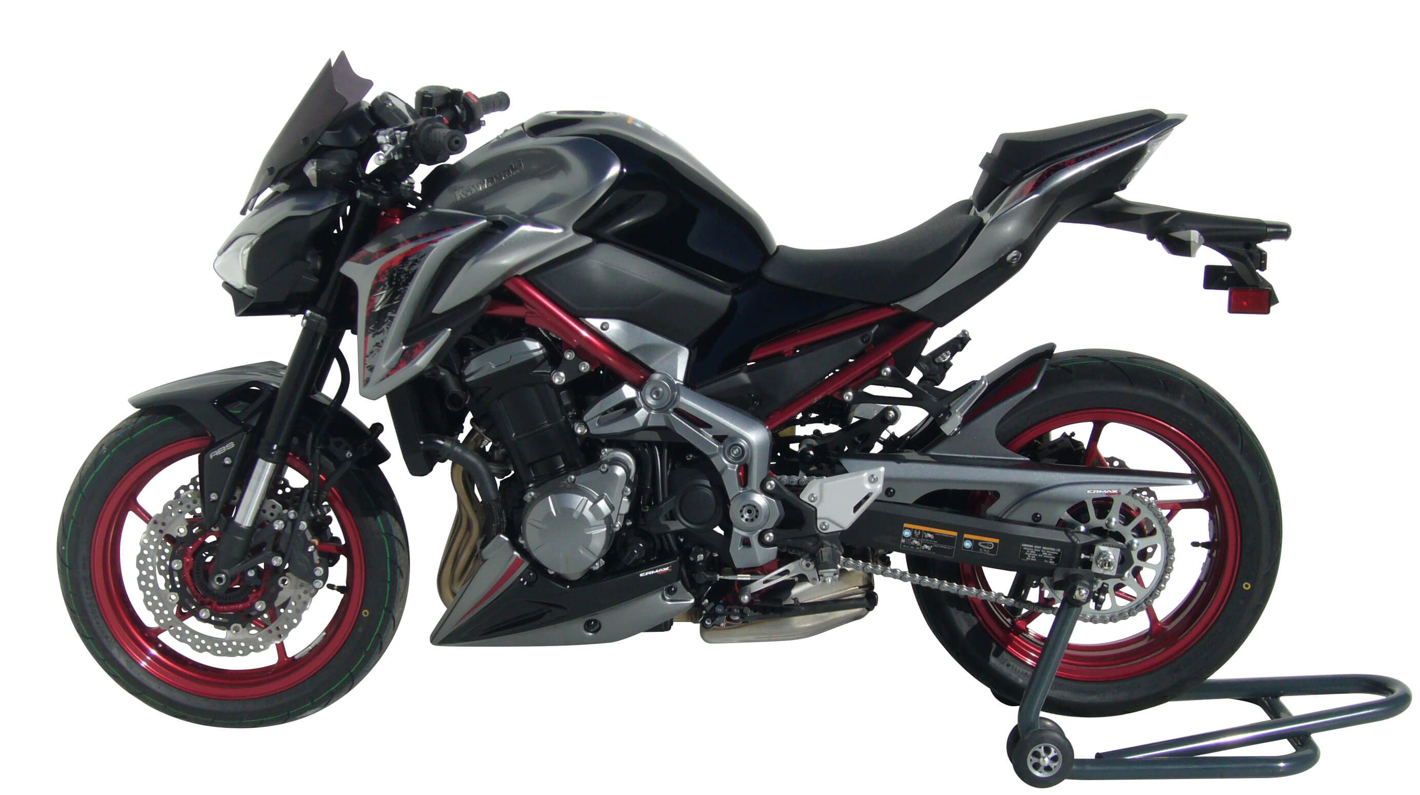 Ermax achterspatbord Kawasaki Z900 2017-2019 Ongespoten E7303096-00 8