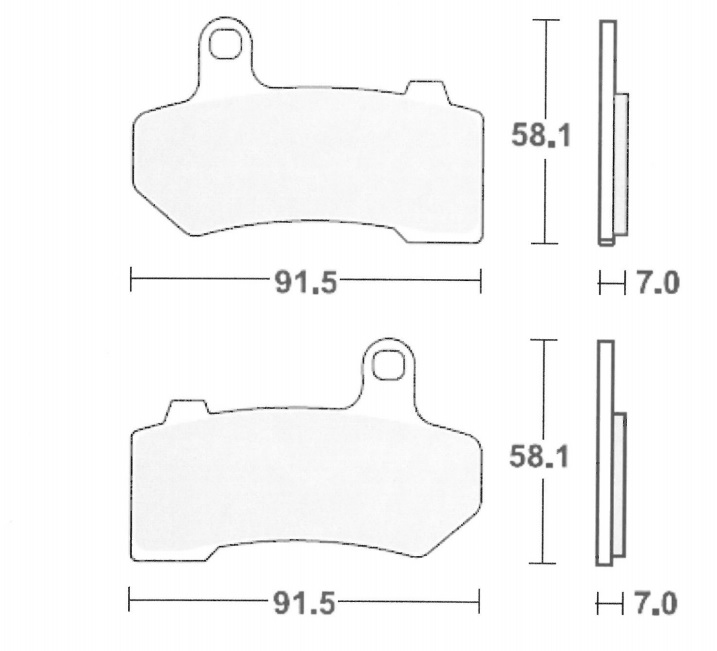 Brembo remblokken