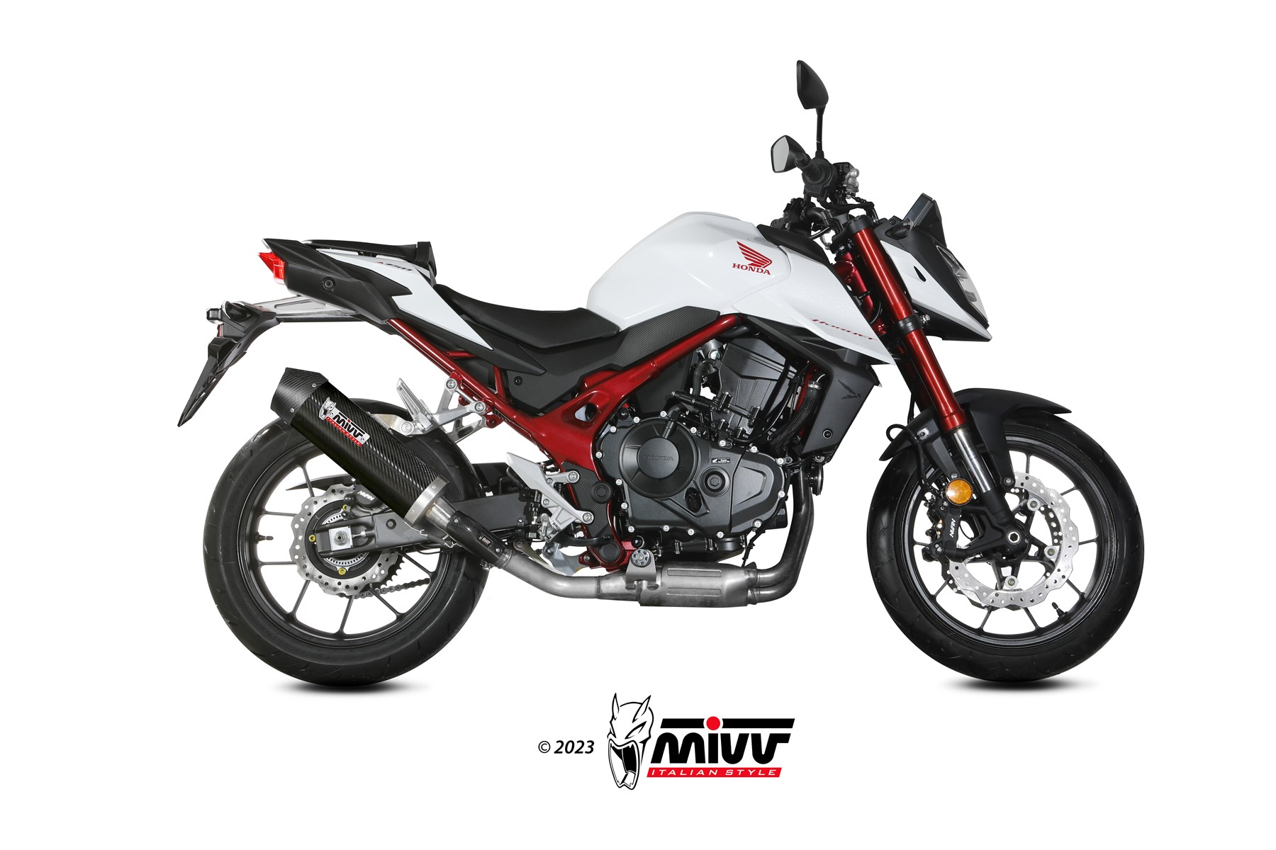 MIVV Oval Slip On uitlaat Honda CB750 Hornet (2023-) BI-1123352001 1