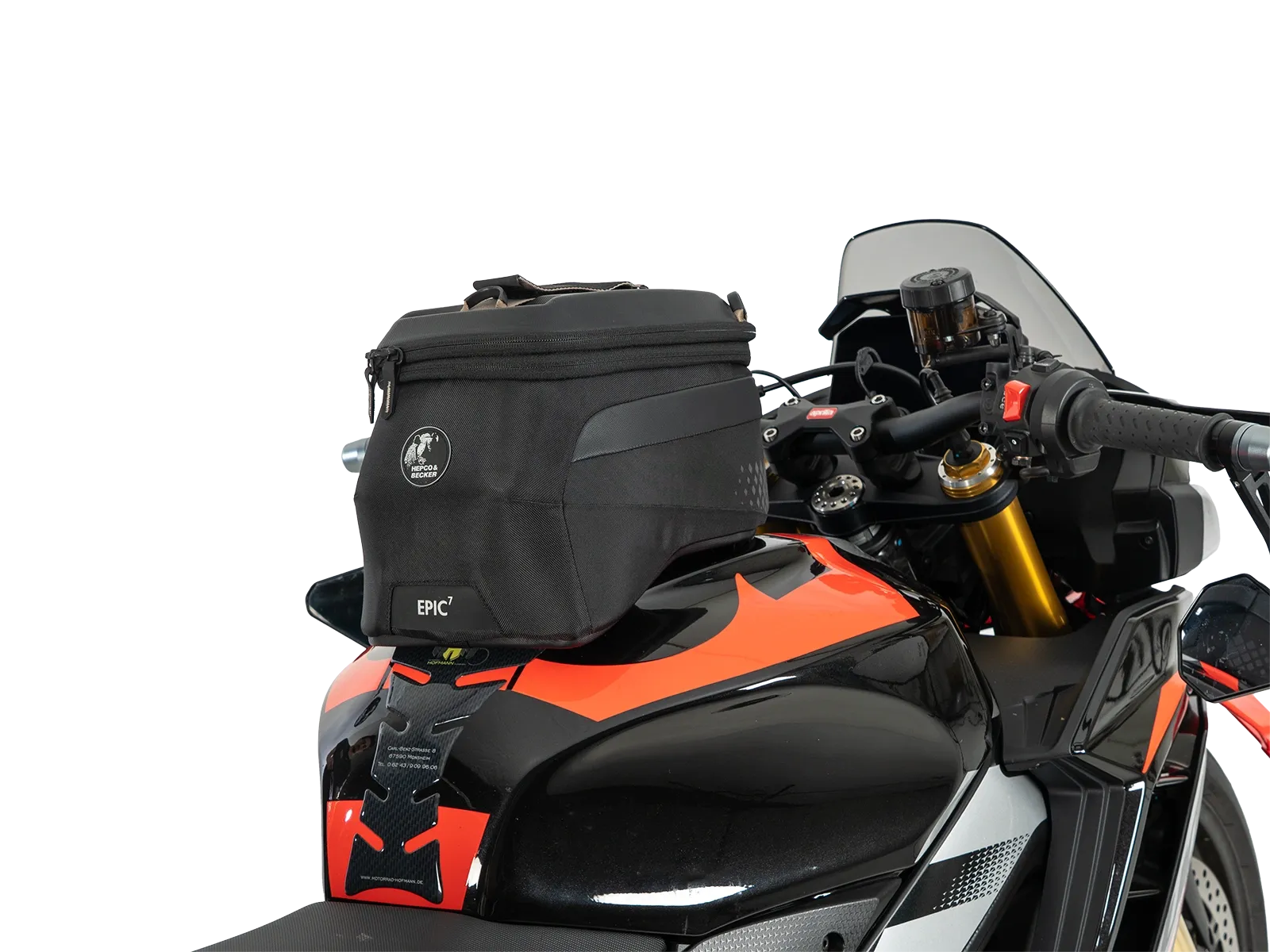 Hepco en Becker bevestiging Tanktas Aprilia Tuono V4 1100 / Factory (2025-) HE51677160009 9