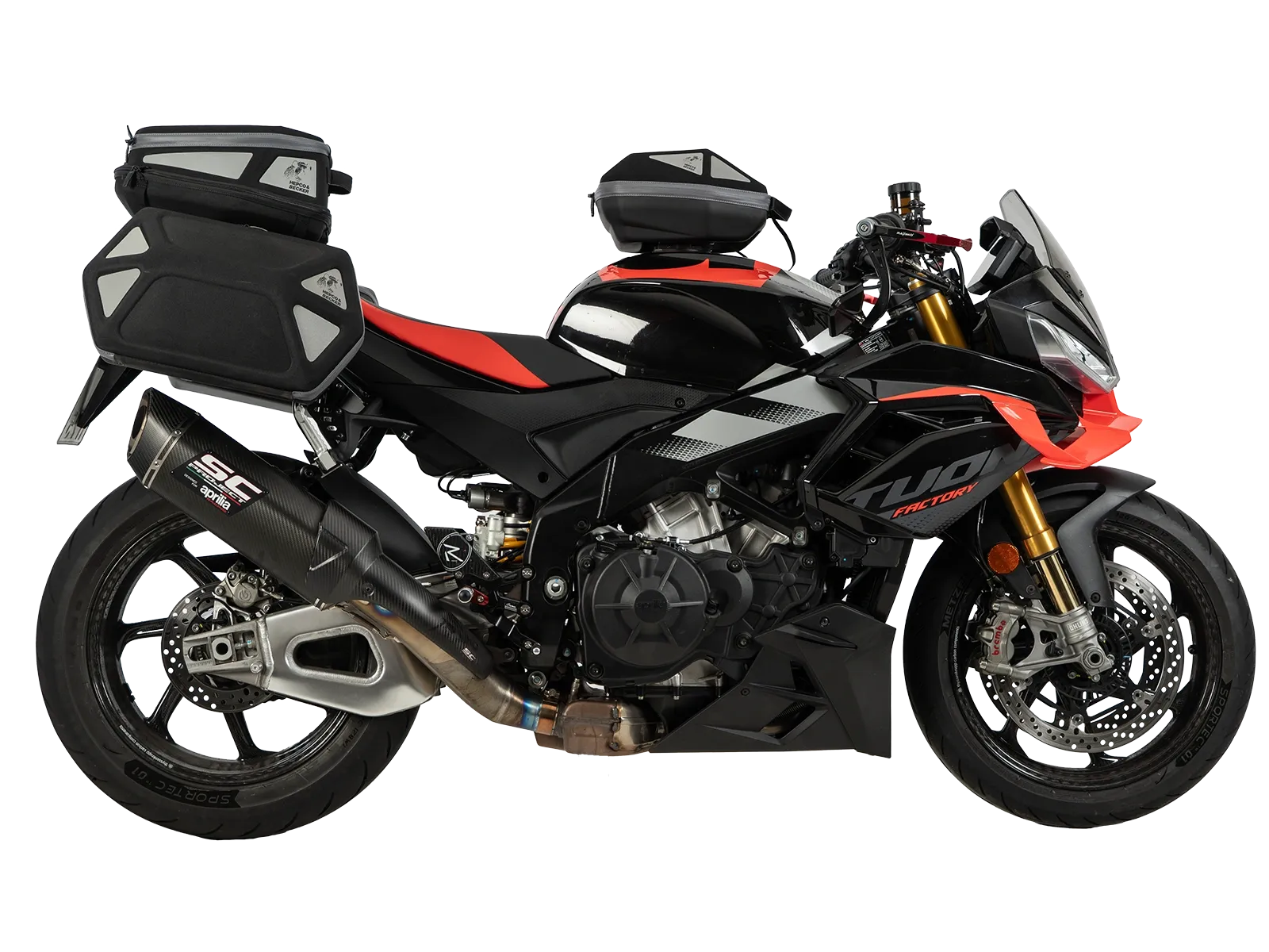 Hepco en Becker C-Bow bagagerek Aprilia Tuono V4 1100 / Factory (2025-) HE63077160001 9