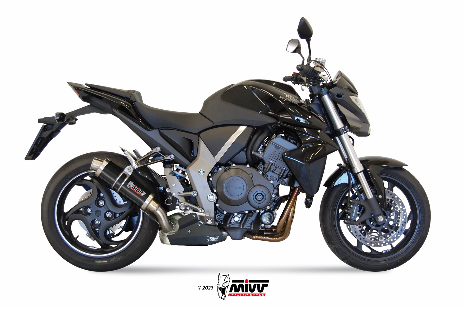 MIVV GP Slip On uitlaat Honda CB1000R / ABS (2008-2017) BI-1089564001 1