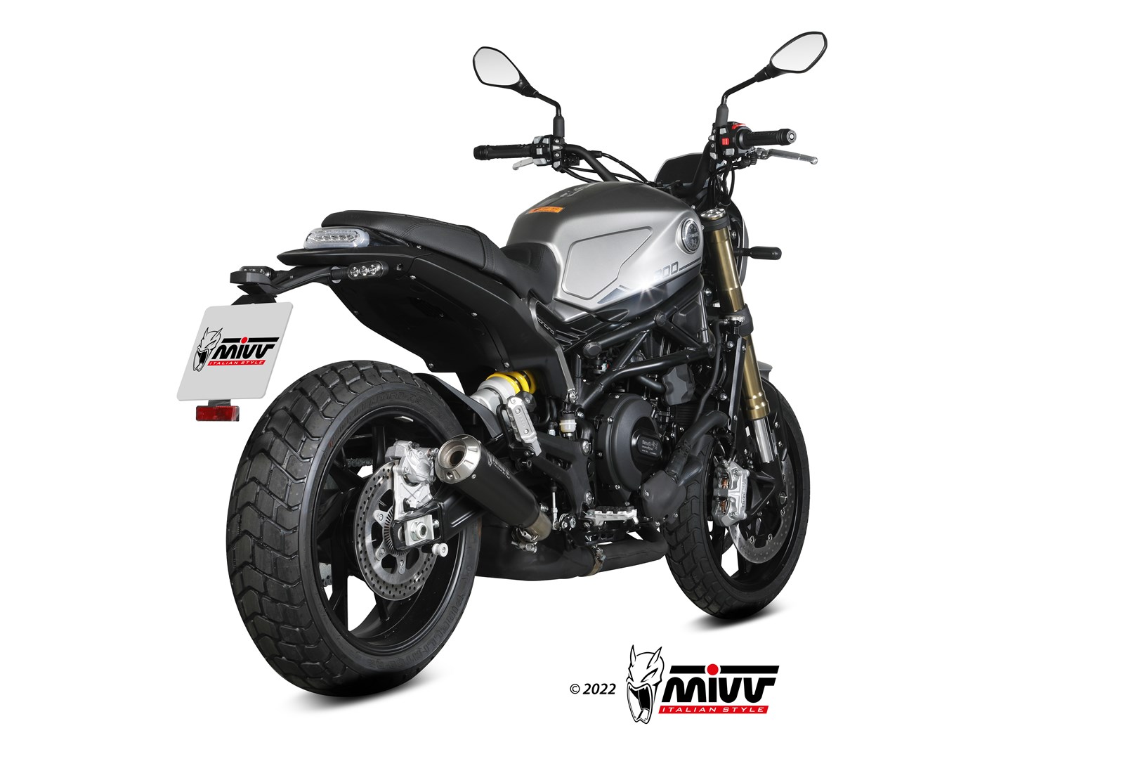 MIVV X-M1 Slip On uitlaat Benelli Leoncino 800 (2022-2024) BI-1119356 2