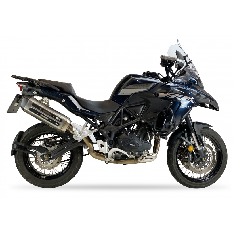 Ixil Mega Xtrem Trail Slip On uitlaat Benelli TRK 502 X (2018-2022) BI-1114307001 1