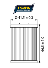 Ison 655 oliefilter