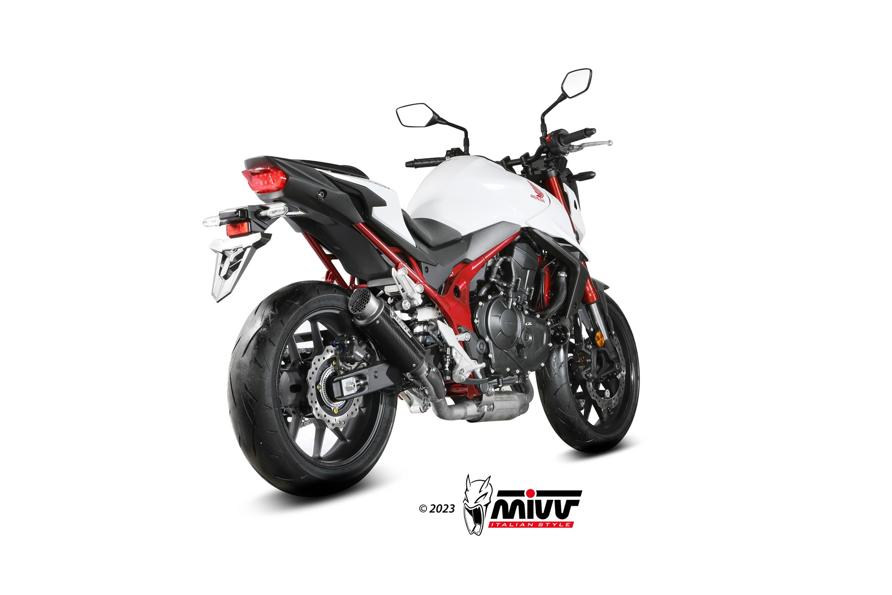 MIVV GP Pro Slip On uitlaat Honda CB750 Hornet (2023-) BI-1123351002 2