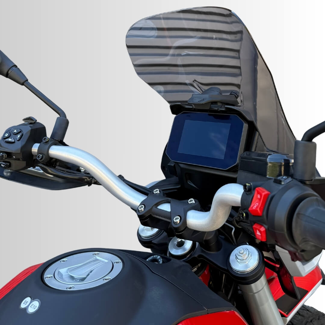 Ermax verhoogd windscherm Moto Guzzi V85 TT (2025-) E0126010-03 1