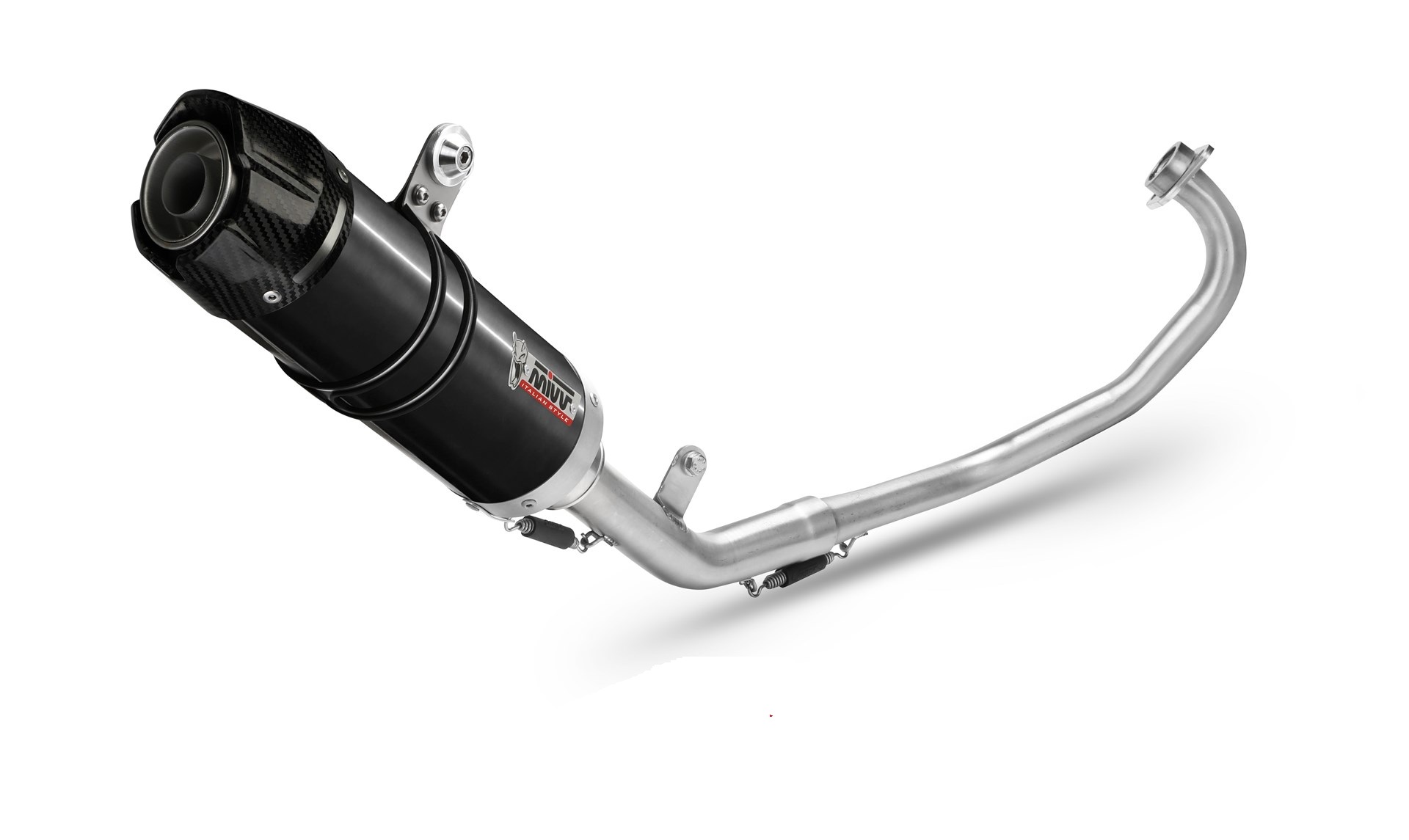 MIVV GP compleet uitlaatsysteem Yamaha MT125 / YZF-R125 (2014-2019) BI-1088221001