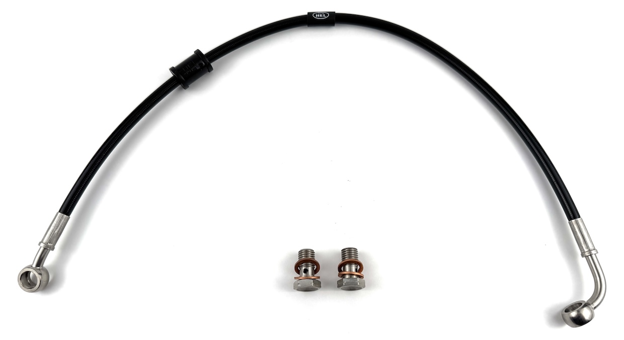 HEL remleiding Yamaha XJR1300 2002-2014 achterzijde