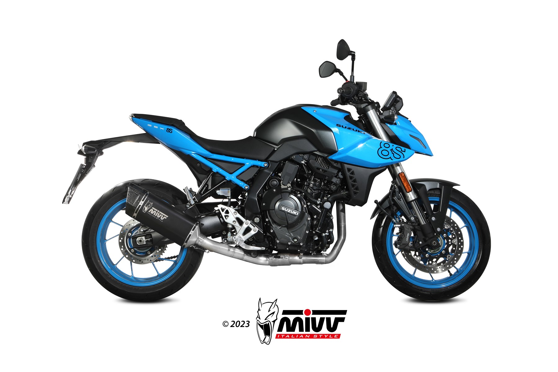 MIVV SR-1 compleet uitlaatsysteem Suzuki GSX-8R / 8S (2023-2024) BI-1124554 2