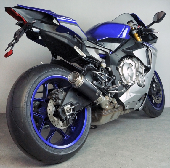 Bodis uitlaat Yamaha YZF-R1 / R1M 2015-2019 GPC-RS2 RVS