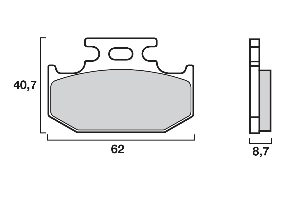 Brembo remblokken