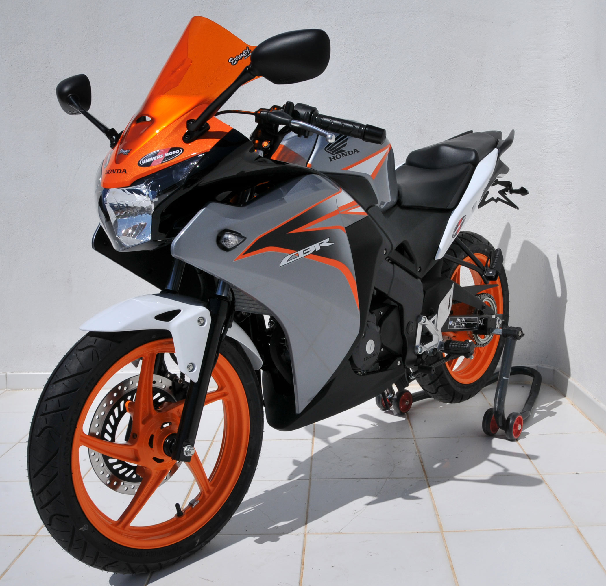 Ermax Aeromax windscherm Honda CBR125R (2011-2016) E070101122