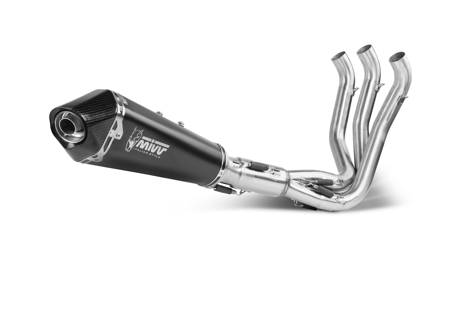 MIVV Delta Race compleet uitlaatsysteem Triumph Tiger Sport / Trident 660 (2021-2024) BI-1111202
