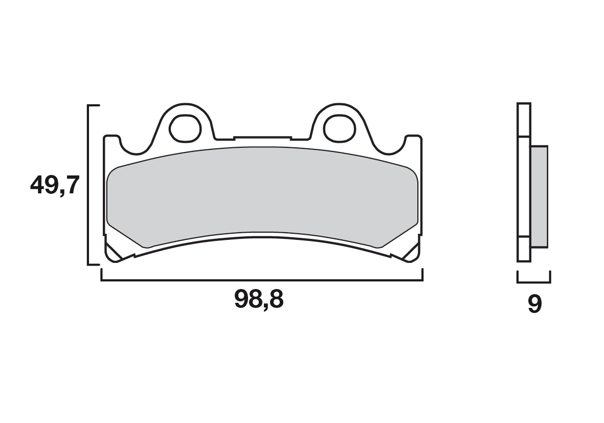 Brembo remblokken