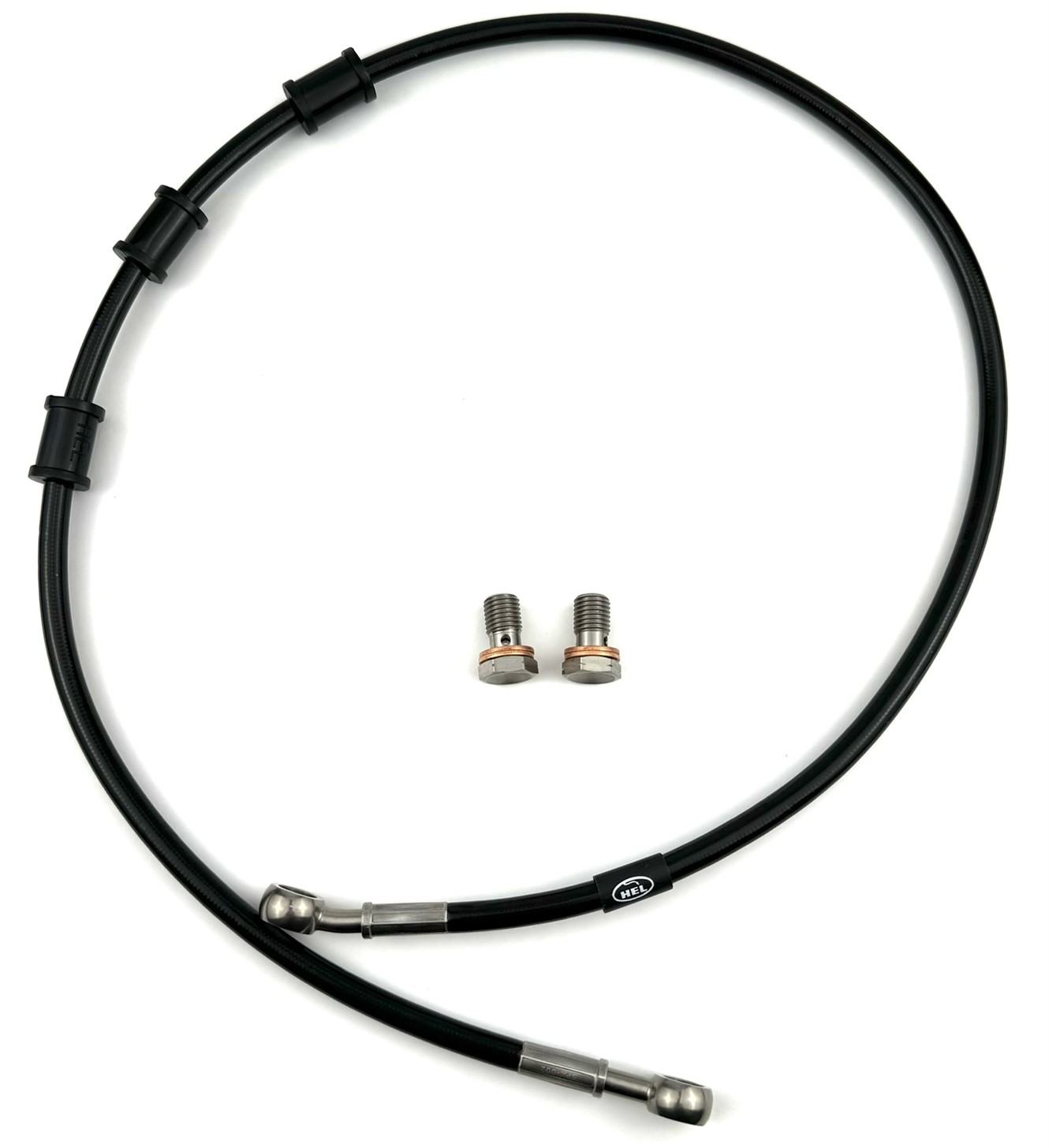 HEL remleiding Yamaha XJ600 N/S 1991-1997 voorzijde HEL remleiding Yamaha XJ600 N/S 1991-1997 voorzijde