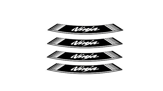 Puig Velg stickers Kawasaki Ninja / H2 / 250R / 300 / 400 / 650 vanaf 2008