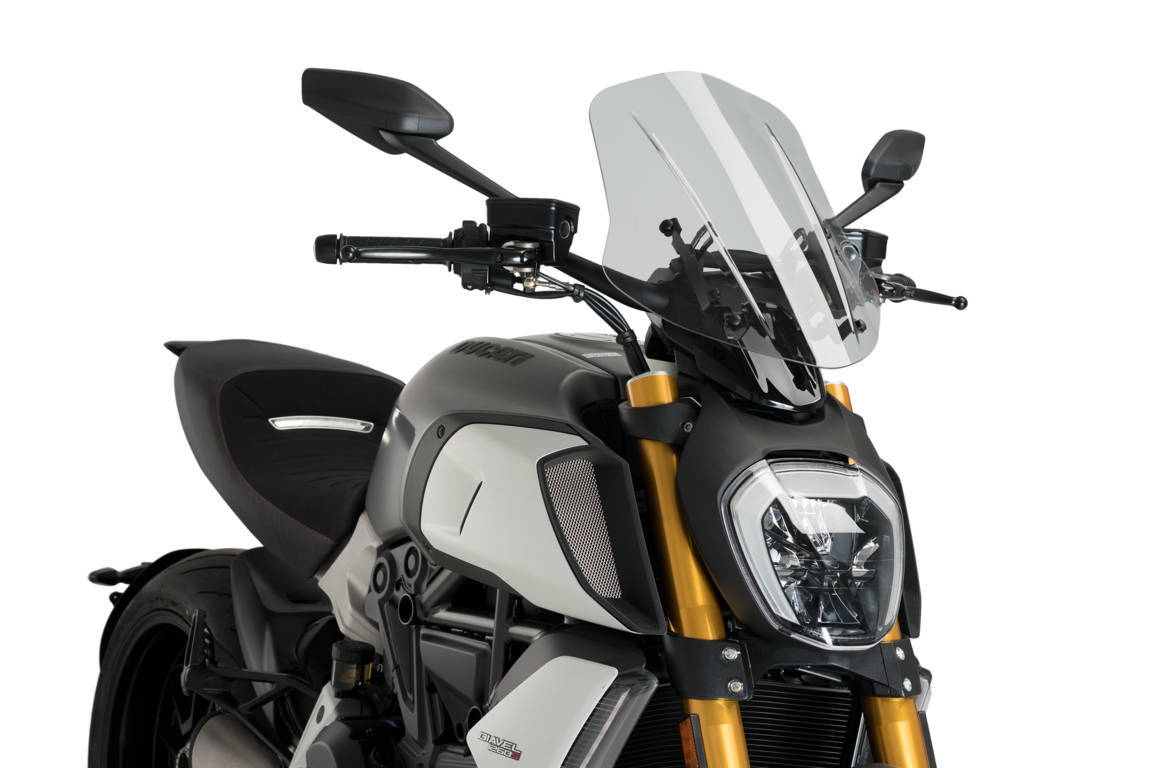 Puig windscherm Ducati Diavel 1260 vanaf 2019 Touring 