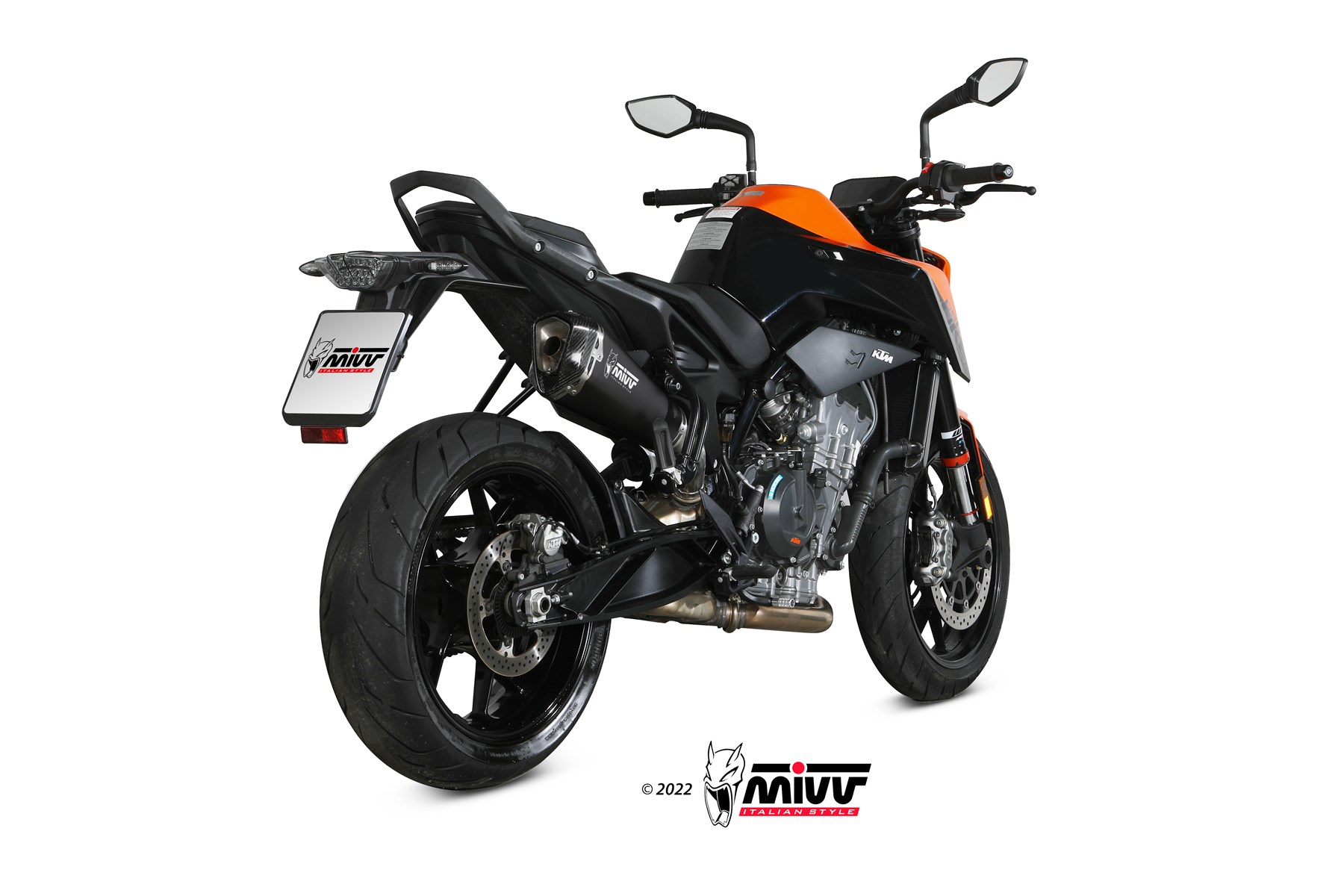 MIVV Delta Race Slip On uitlaat KTM 790 / 890 Duke (2018-) BI-1089638001 4