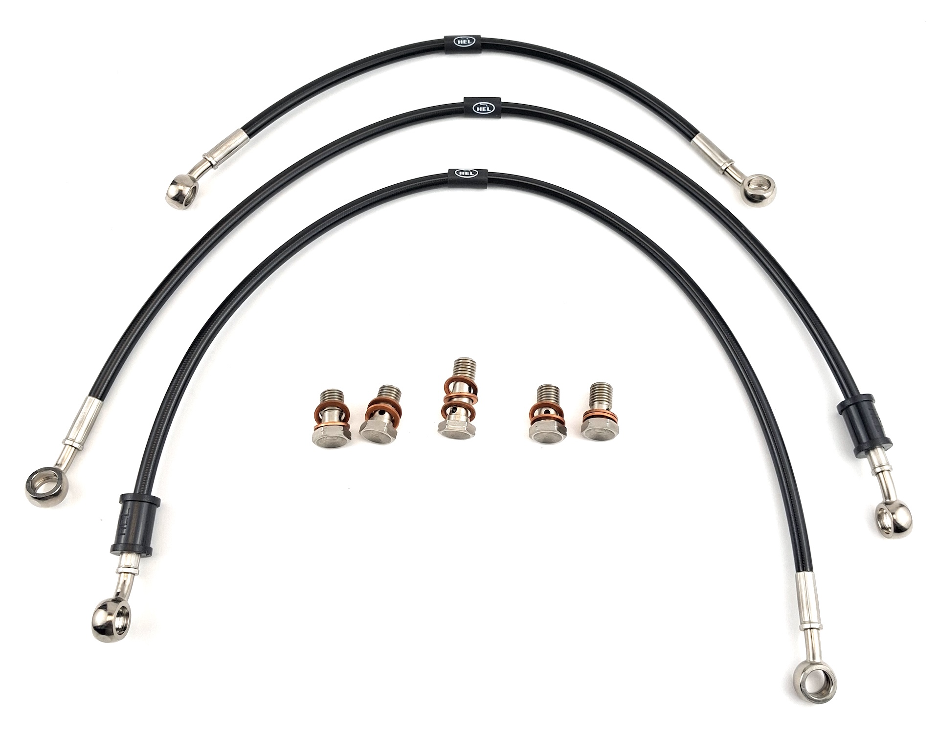 HEL remleidingen Kawasaki GPZ550 1982 S voorzijde