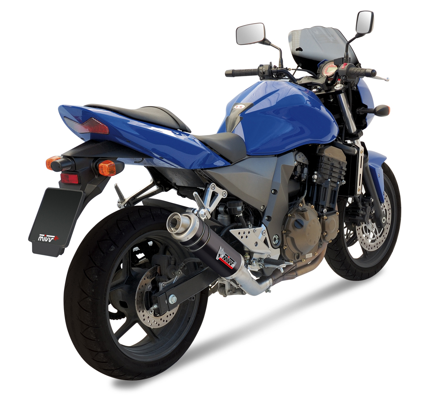 MIVV GP Slip On uitlaat Kawasaki Z750 (2003-2006) BI-1088572001 2