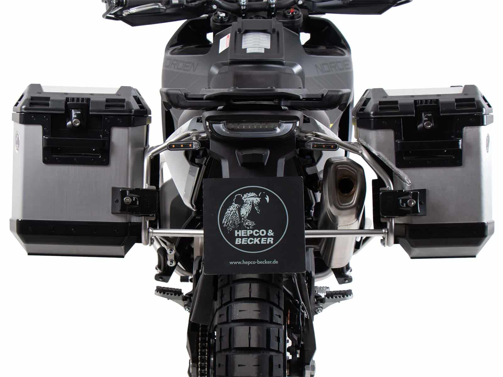Hepco en Becker Cutout zijkoffers Husqvarna Norden 901 Hepco en Becker Cutout zijkoffers Husqvarna Norden 901