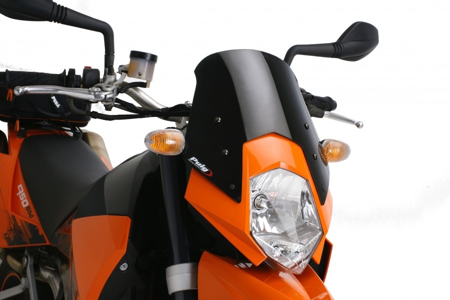 Puig windscherm KTM 950 Supermoto/Superenduro  Puig windscherm KTM 950 Supermoto/Superenduro
