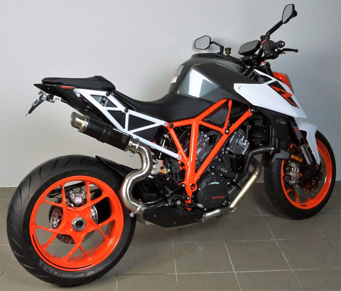 Bodis uitlaat KTM 1290 Superduke 2017-2019 hoog GP1-RSN