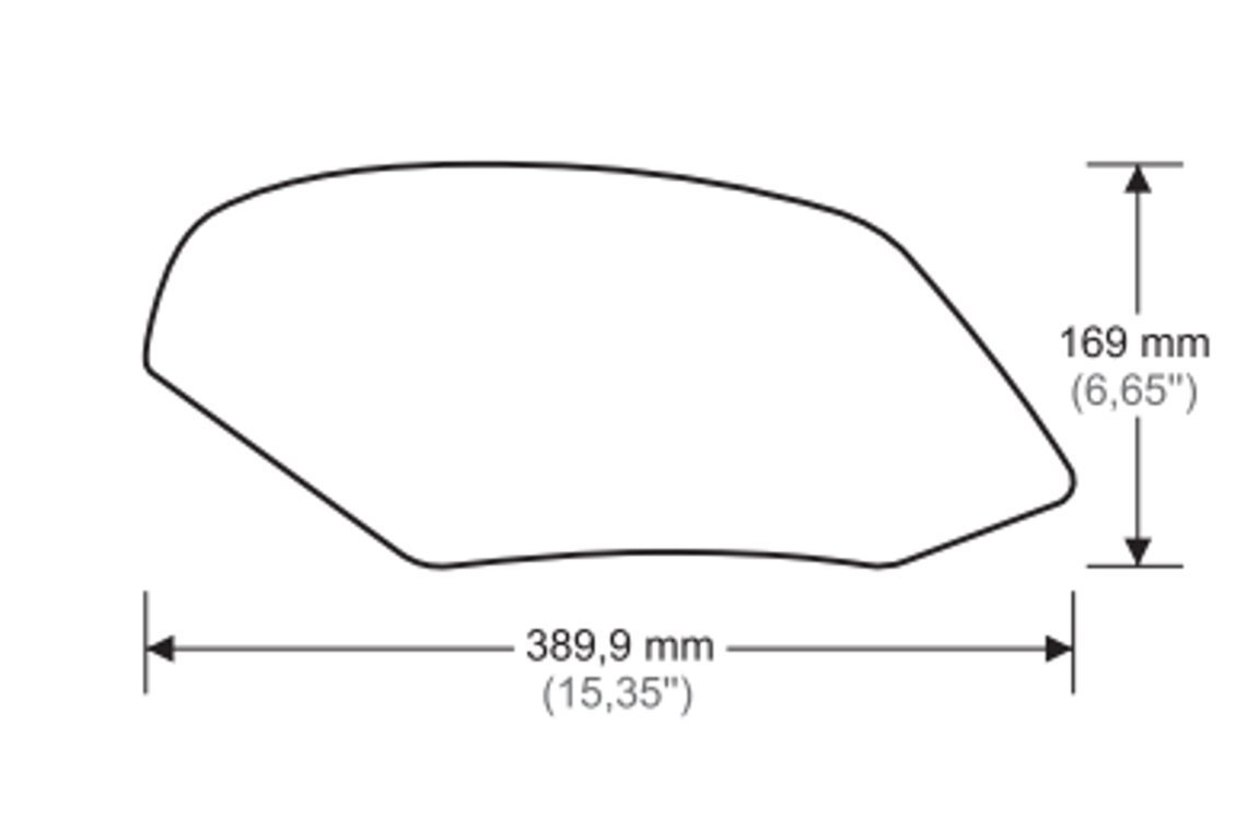 Puig tank grip pads Aprilia RSV4 / Tuono V4 vanaf 2009