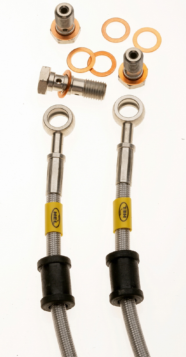 HEL remleiding Honda MSX125 2013-2016 achterzijde HEL remleiding Honda MSX125 2013-2016 achterzijde