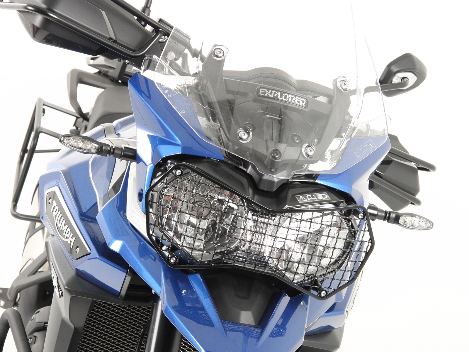 Hepco en Becker koplamp bescherming Triumph Tiger Explorer 1200 vanaf 2016