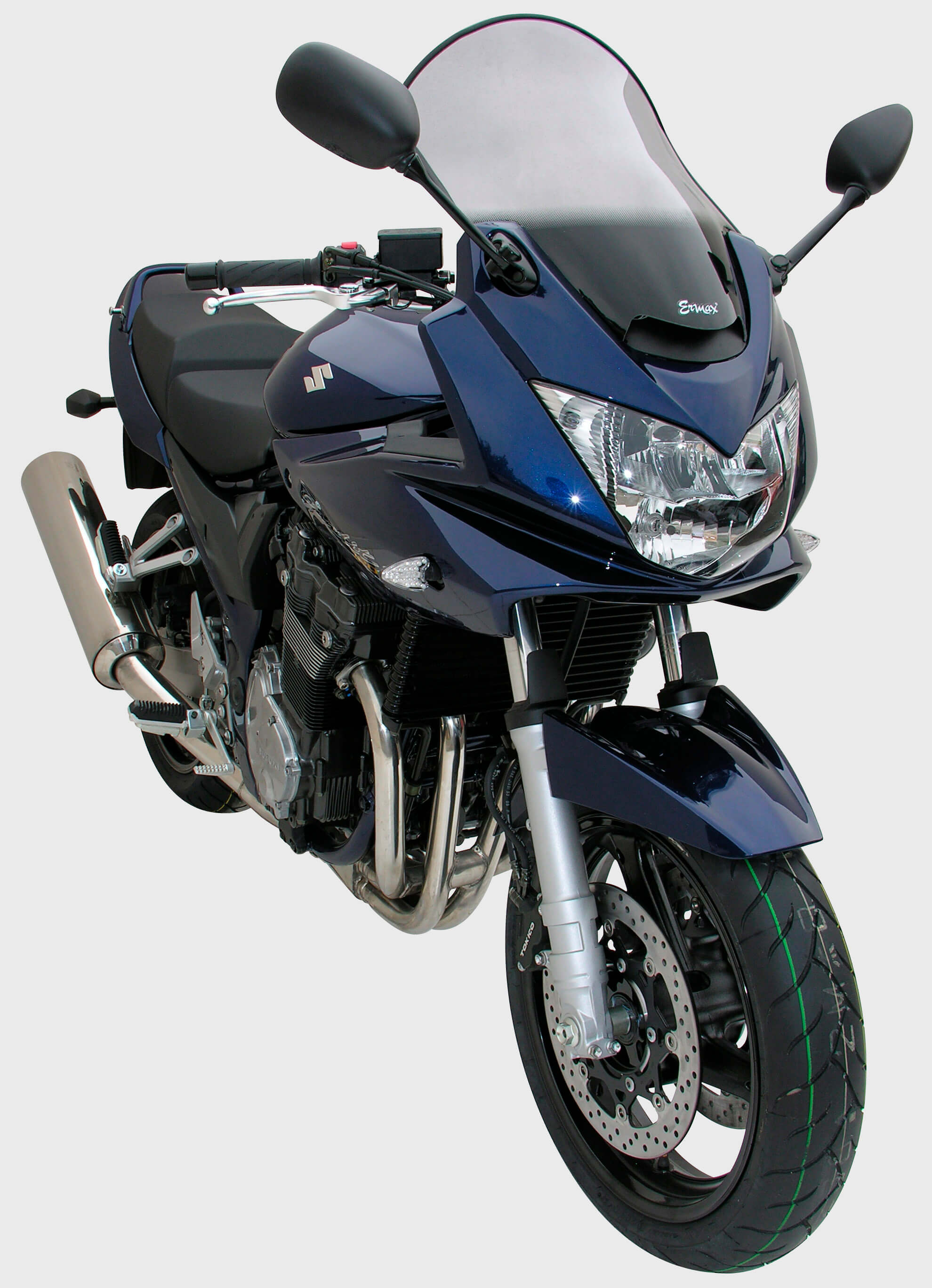 Ermax verhoogd windscherm Suzuki Bandit 650S / 1200S / 1250S (2005-2014) E010401075 3
